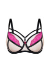 DEZIRO BRA 19025 PINK černá a růžová 65H