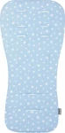 CHIPOLINO Měkká podložka do kočárku Blue stars (160003)