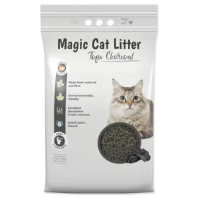 Magic Cat Stelivo Tofu dřevěné úhlí 12l (003-408)