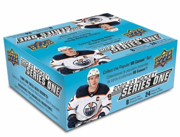 2022-23 NHL Upper Deck Series One Retail box - hokejové karty