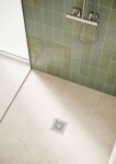 HANSGROHE - RainDrain Point Podlahová vpust, 15x15 cm, kartáčovaná nerezová ocel 56248800