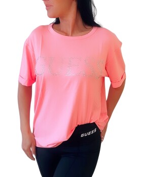 Dámské triko GUESS E5GI07 růžová