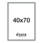 Djois samolepicí rámeček - Magneto, 50 x 70 cm, šedý, 1 ks
