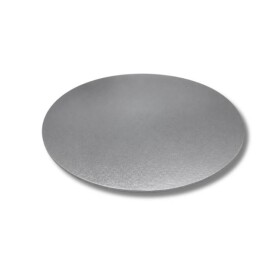 Podložka pod dort MDF TENKÁ Cake Star stříbrná kruh 28 cm 11" (1 ks)