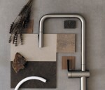 DEANTE - Ocelová kuchyňská baterie Momi, s výsuvnou hubicí BKM_F73N