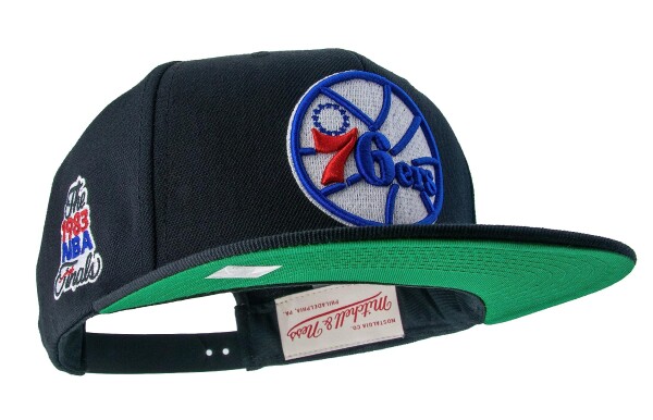 Mitchell & Ness Pánská kšiltovka Philadelphia 76ers NBA Top Spot Snapback Hardwood Classics