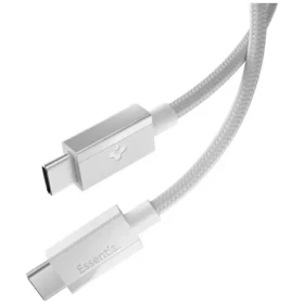Spigen EB6015CC Essential USB-C na USB-C 60W kabel 1.5m bílá / USB 2.0 (ACA10416)