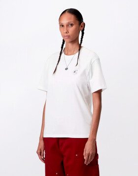 Tričko Carhartt WIP W' S/S Hearts Of Hartts T-S White
