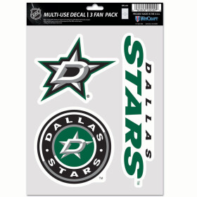 Wincraft Samolepka Dallas Stars NHL Multi-Use Set (3 ks)% 1 ks