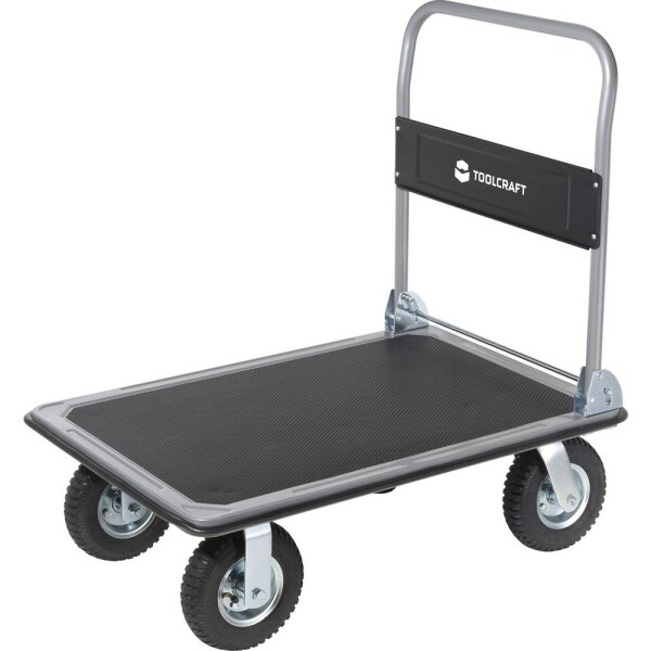 TOOLCRAFT TO-10245330 skládací plošinový vozík, ocel, max. zatížení 300 kg