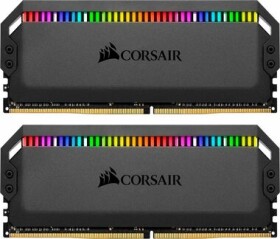 Corsair Dominator Platinum RGB 64GB (2x32GB) 3200MHz černá / DDR4 / PC4-25600 / CL16-18-18-36 / 1.35V / XMP2.0 (CMT64GX4M2C3200C16)