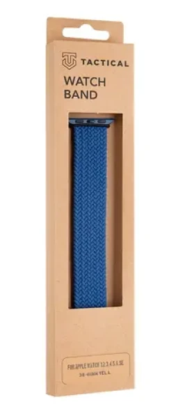 Tactical 750 Pletený Převlékací Řemínek pro Watch 38 40mm vel. L modrá (8596311138485)