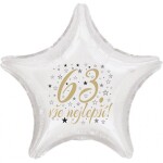 63. narozeniny balónek hvězda Balonky.cz 63. narozeniny balónek hvězda Balonky.cz
