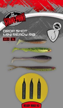 Fox Rage Návazce Drop Shot Ready Rigs - Mini vel.4 10g,Fox Rage Návazce Drop Shot Ready Rigs - Mini vel.4 10g