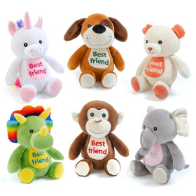 Plyšové zvířátko "Best friend" 19 cm
