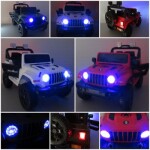 Mamido Elektrické autíčko Jeep X10 červené