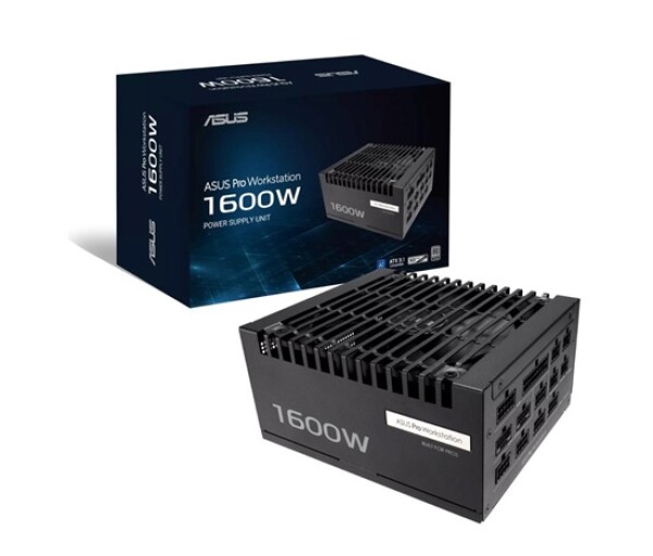ASUS zdroj Pro WS 1600W Platinum, 140mm, Plně modulární, 80 Plus Platinum, ATX 3.1 EDF_1887772