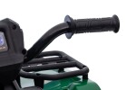 Mamido Dětská elektrická čtyřkolka Superme zelená