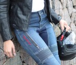 Dámské moto džíny Trilobite Parado monolayer Aaa slim fit blue (Prodloužené) - 26 / modrá