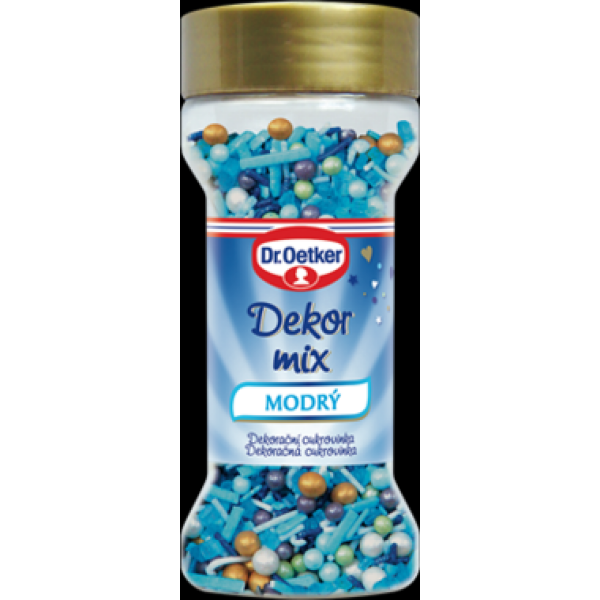 Dr. Oetker Dekor mix modrý