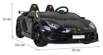 Mamido Elektrické autíčko Lamborghini SVJ DRIFT černé