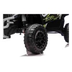 Mamido Dětské elektrické autíčko Buggy Kawasaki TERYX KRX1000 24V šedé