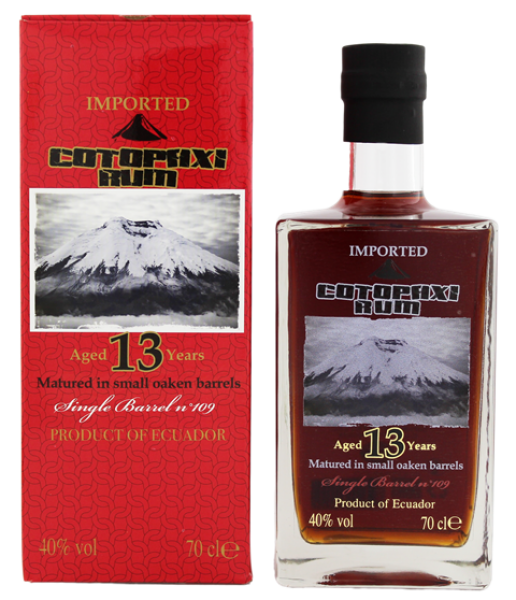 Cotopaxi Single Barrel Rum 13y 40% 0,7 l (holá lahev)