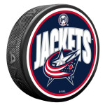 Mustang Puk Columbus Blue Jackets NHL Wordmark