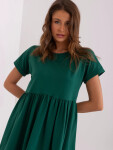 Dámské šaty 5672.03P tmavě zelené - FPrice S
