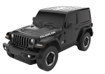 Mamido Terénní autíčko JEEP Wrangler JL Rubicon na dálkové ovládání RC 1:24 černé