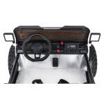Mamido Elektrické autíčko Extreme Sport 4x4 s proměnlivou velikostí bílé