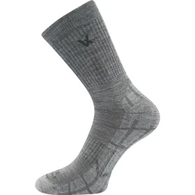 VOXX Ponožky sportovní z merino TWARIX s ionty stříbra SVĚTLE ŠEDÉ 39-42 119362