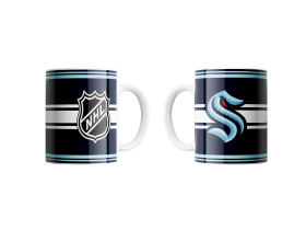 Great Branding Hrnek Seattle Kraken NHL FACEOFF Logo (330 ml)