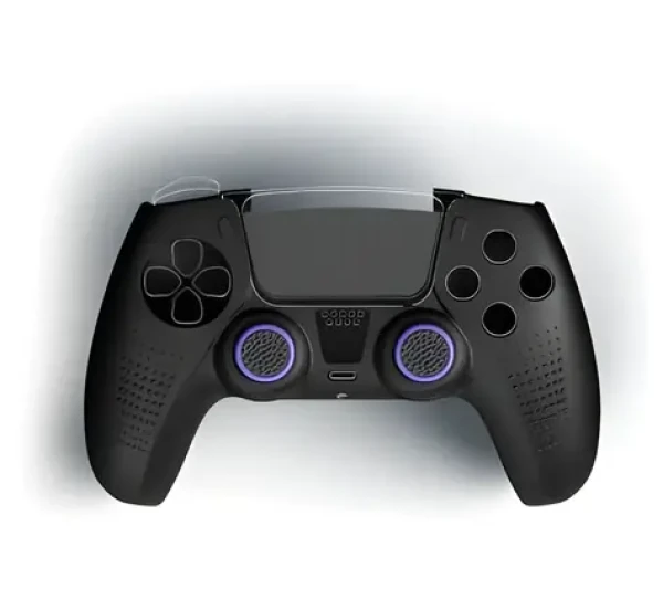 URage PS5 ACCESSORY PACK 6IN1 černá / Sada příslušenství / pro ovladač PS5 DualSense / 6 dílů