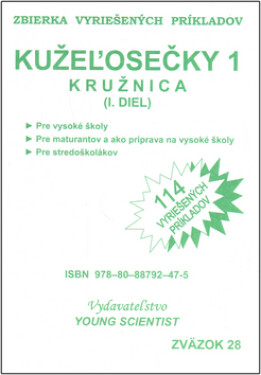 Kužeľosečky Kružnica I.diel