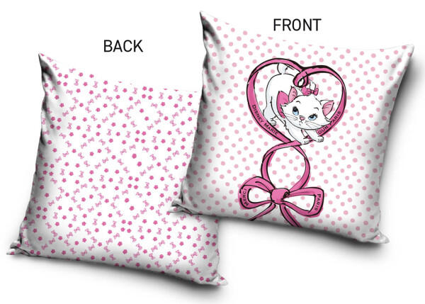 Dětský polštářek Aristokočky Kočička Marie s Mašličkou