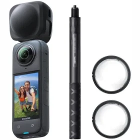Insta360 X4 Snowboard bundle / Sada: kamera + Selfie tyč + 2x ochranné sklo objektivu + thermo kryt (INST745)