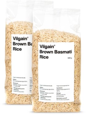 Vilgain Basmati rýže hnědá BIO 500