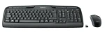 Logitech Wireless Desktop MK330 / Klávesnice / Myš / USB / Černá / UK verze (920-003986)