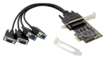 Conceptronic / Řadič / PCIe 2.0 / 4x RS-232 / 115200 bps (EMRICK12B)