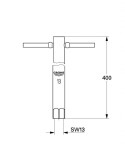 GROHE - Náhradní díly Montážní klíč 19017000