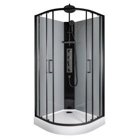 KERRA - Hydromasážní box WEGA 90 černá 5907548123497