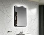 Zrcadlo se senzorem SAT Vision 60x80 cm černá SATZVI6080CE SATZVI6080CE