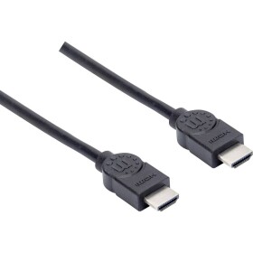 Manhattan HDMI kabel Zástrčka HDMI-A, Zástrčka HDMI-A 1.50 m černá 355308 #####4K UHD HDMI kabel