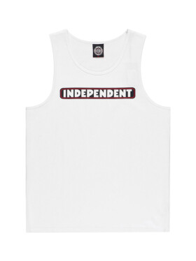 Independent Bar Logo white pánské tílko