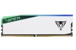 Patriot Viper Elite RGB 32GB bílá DIMM DDR5 CL42 On-Die ECC Unbuffered 1.35V