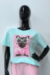 HALENKA FRANCISCA OFF PINK AQUA S