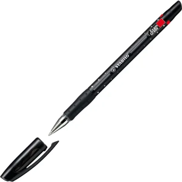 STABILO Exam Grade černá / Kuličkové pero / hrot 0,45 mm / okénko hladiny inkoustu (588L46)