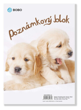 Poznámkový blok ZVÍŘATA A5, čistý, 50 listů