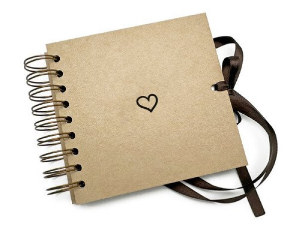 Scrapbook MINI - 130x130 - Srdce